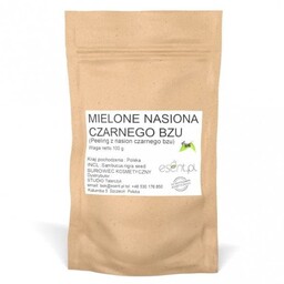 Mielone nasiona czarnego bzu (baza do peelingu), Esent,