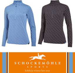Schockemohle Bluzka damska LUCIANA HORSE SS22