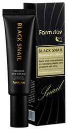 FARMSTAY BLACK SNAIL Krem na powieki, 50 ml