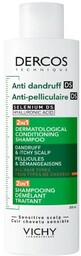 VICHY DERCOS 2w1 Przeciwłupieżowy szampon z odżywką, 200ml