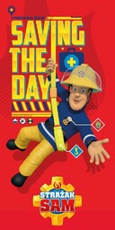 Faro Ręcznik plażowy 70x140 Strażak Sam 8118 Fireman
