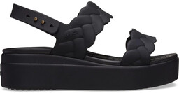 Damskie sandały na platformie -CROCS BROOKLYN WOVEN UPPER