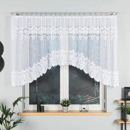 Markizeta DARIA Firanka żakardowa gotowa, szerokość 400 x