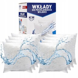 8X Wkład do pochłaniacza wilgoci K&M wymienny