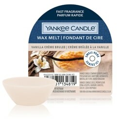 Yankee Candle Vanilla Crème Brûlée Wax Melt Single