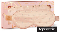 Crystallove Crystalized Silk Eye Mask Jedwabna opaska