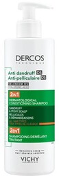 VICHY DERCOS 2w1 Przeciwłupieżowy szampon z odżywką, 390ml