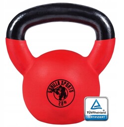 28 kg kettlebell hantel gumowany kettle Gorilla