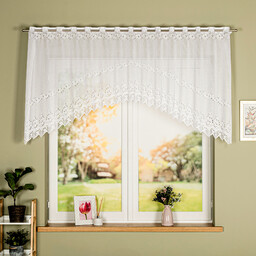 Markizeta JAGODA Firanka żakardowa gotowa, szerokość 250 x