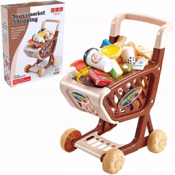 DLA DZIECI SKLEPOWY WÓZEK Z ZESTAWEM SŁODYCZY