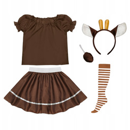 Kostium Sarna Sarenka Spódniczka Opaska 134-140