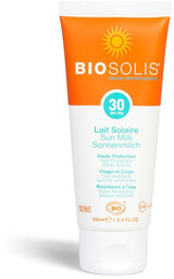 BIOSOLIS MLECZKO PRZECIWSŁONECZNE DO CIAŁA SPF 30 ECO