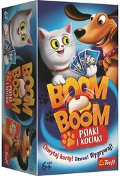 TREFL Gra karciana Boom Boom Psiaki i Kociaki