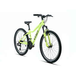 Rower młodzieżowy MTB 24 Kands Dragon aluminiowy limonkowy