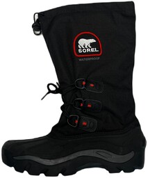 Wodoodporne czarne kozaki męskie Sorel 41