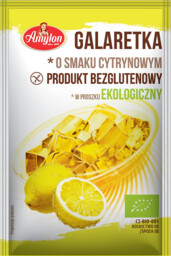Amylon Galaretka cytrynowa z agarem bezglutenowa 40 g