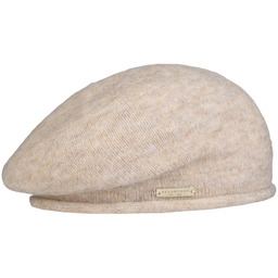 Beret Baskijski Maresa by Seeberger, beżowy, One Size