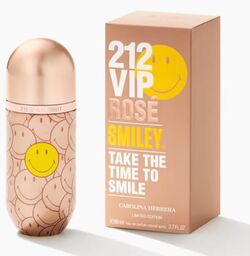 Carolina Herrera 212 VIP Rose Smiley, Woda perfumowana