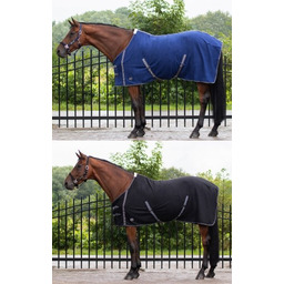 Derka polarowa z pasami BASIC - QHP