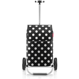 reisenthel Shopping Trolley Dot White lekki, przestronny wózek