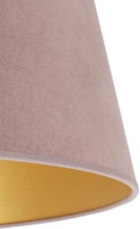 Duolla Klosz Cone wysokość 25,5 cm, różowy/złoty
