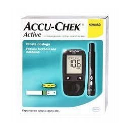 GLUKOMETR ACCU-CHECK ACTIVE, ZESTAW