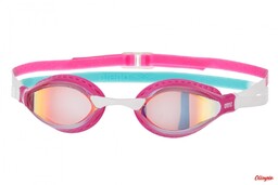 ARENA Okulary pływackie AIR-Speed Mirror Yellow Copper-Pink
