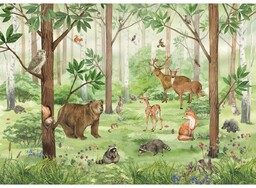 Fototapeta XXL Forest Kids 360 x 254 cm,
