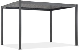 Pergola tarasowa wolnostojąca Lagos 3x3 Garden Point antracyt