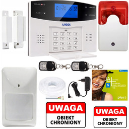 Przewodowy Alarm Guard 1 Senior LCD Gsm Wifi