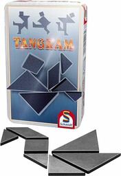 Tangram in Metalldose