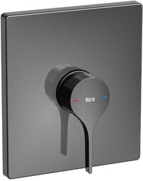 Roca Insignia bateria prysznicowa podtynkowa Titanium Black EVERLUX-PVD