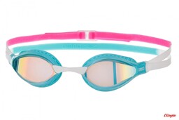 ARENA Okulary pływackie AIR-Speed Mirror Yellow Copper-Turquoise