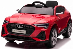 Ramiz, pojazd na akumulator Audi E-Tron Sportback Czerwony