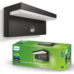 Kinkiet Zewnętrzny Lampa Elewacyjna Ogrodowa z Czujnik Ruchu