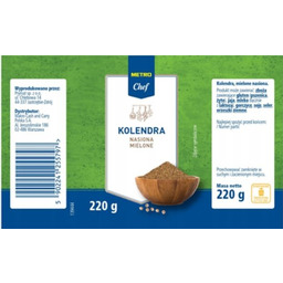 METRO Chef Kolendra nasiona mielone 220 g