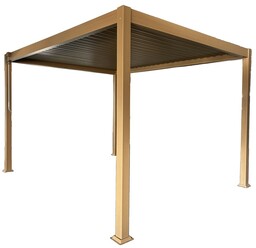 Pergola tarasowa wolnostojąca Lagos 3x4 woodlike Garden Point