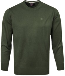 Klasyczny Wełniany Sweter, Okrągły Dekolt (U-Neck) - Pako