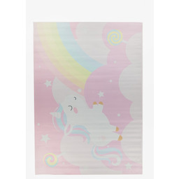 Dywan dziecięcy jednorożec Crystal Print Kids - 294
