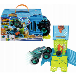 Hot Wheels Monster Trucks Mega-wrex Crash Cage Zestaw