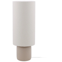 Lampa Podłogowe Globen Lighting, Florian, biały, salon, tkanina