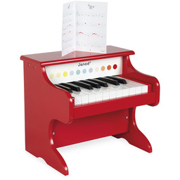 Elektroniczne pianino Confetti J07618- Janod, zabawki muzyczne