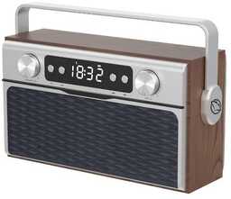 Manta RDI917PRO IBIZA Radio FM Bluetooth Srebrno-brązowy Radioodbiornik
