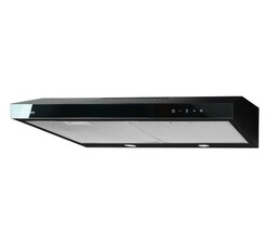 Akpo WK-9 K glass 60 Czarny Okap podszafkowy