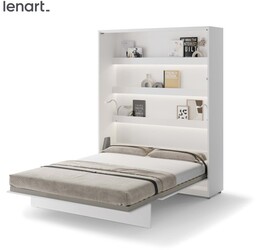 Półkotapczan Lenart BED CONCEPT BC-12 pionowy 160 biały