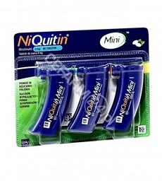 Niquitin Mini 4 mg Pomoc w rzuceniu palenia,