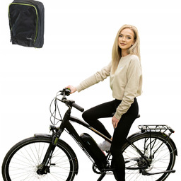 Niemiecki Rower Trekkingowy Elektryczny Damski Męski 28" Miejski