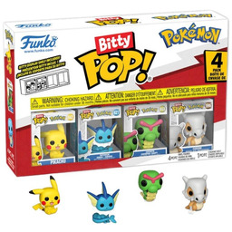 funko pop! pokemon bitty 4 pack 2.5cm pikachu