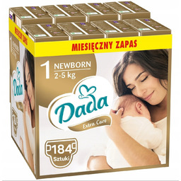 Pieluszki Dada Extra Care 1 2-5 kg 184
