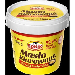 Selgros111 Sobik - Masło Klarowane 1kg: Tradycyjna Produkcja,